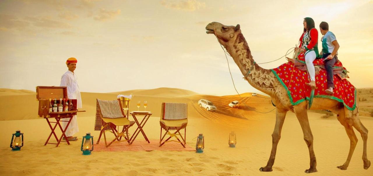 Hotel Desert Dream Royal Camp Jaisalmer Exterior foto