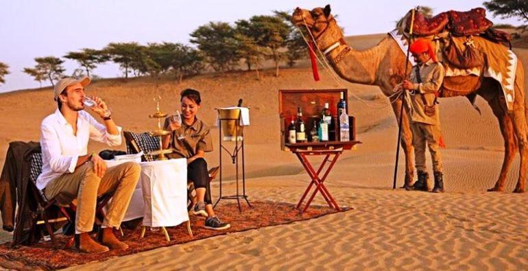 Hotel Desert Dream Royal Camp Jaisalmer Exterior foto